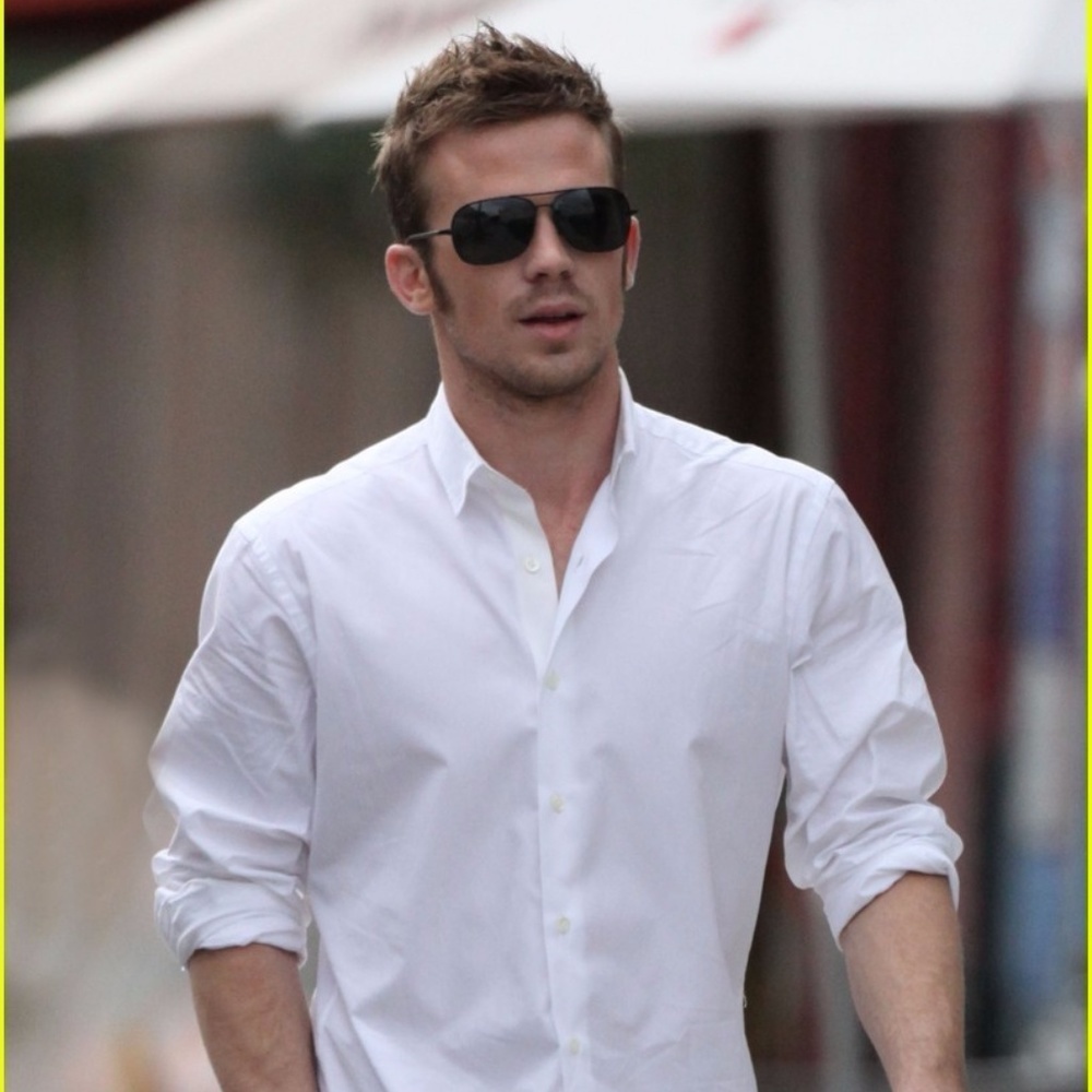 White button down shirt